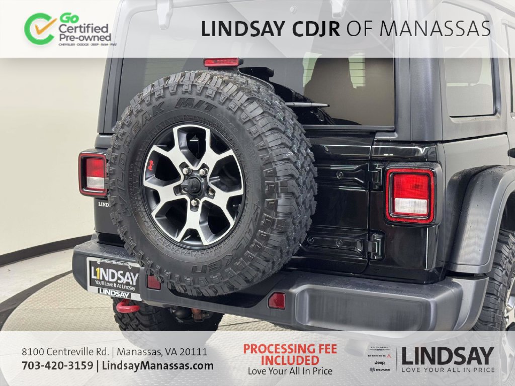 Certified 2020 Jeep Wrangler Unlimited Rubicon w/ Dual Top Group AWD/4WD image 10