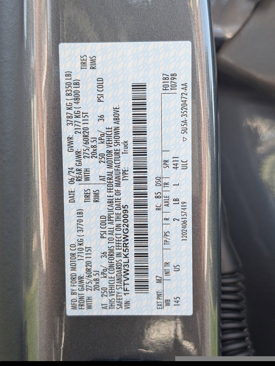 New 2024 Ford F150 Lightning XLT w/ Max Trailer Tow Package AWD/4WD image 28