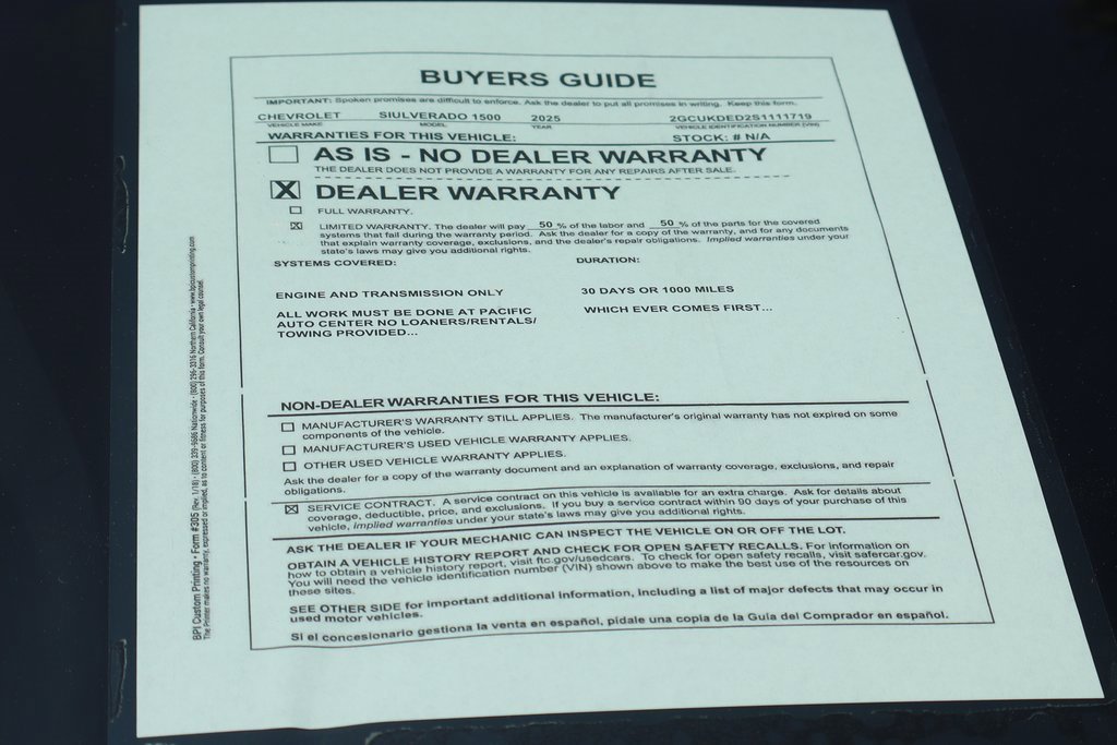 Used 2025 Chevrolet Silverado 1500 LT w/ Texas Edition Plus image 56