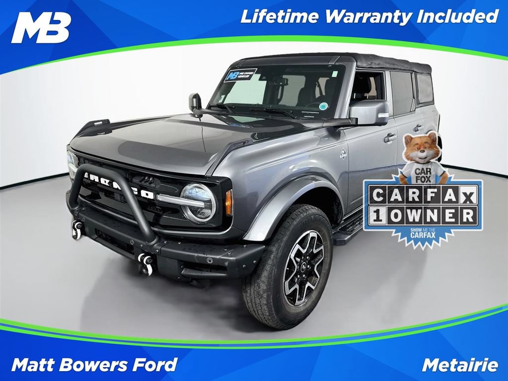 Certified 2022 Ford Bronco Outer Banks AWD/4WD image 1