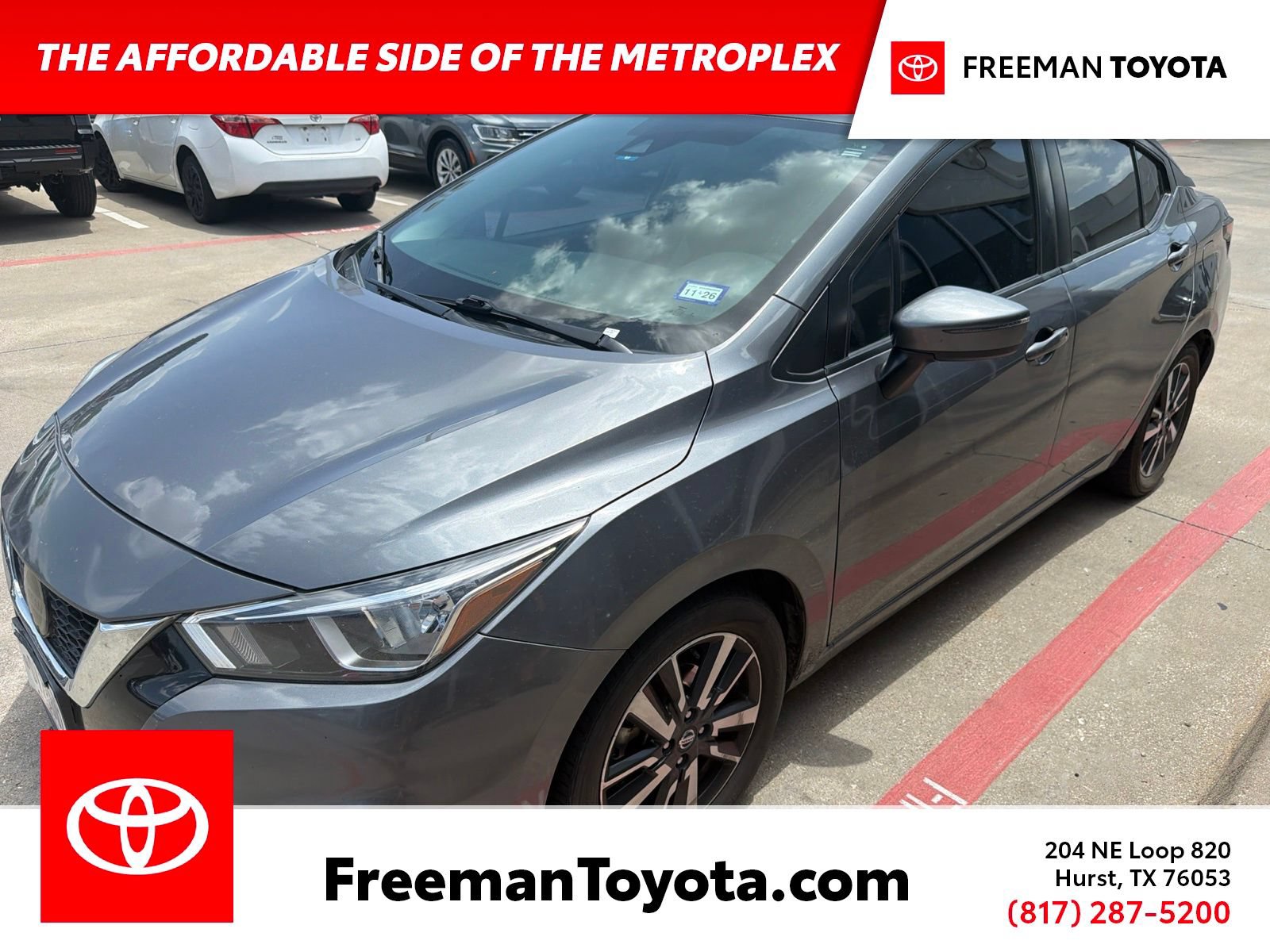 Used 2021 Nissan Versa SV FWD video 1