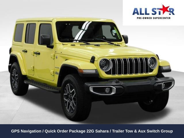 Used 2024 Jeep Wrangler Sahara w/ Technology Group