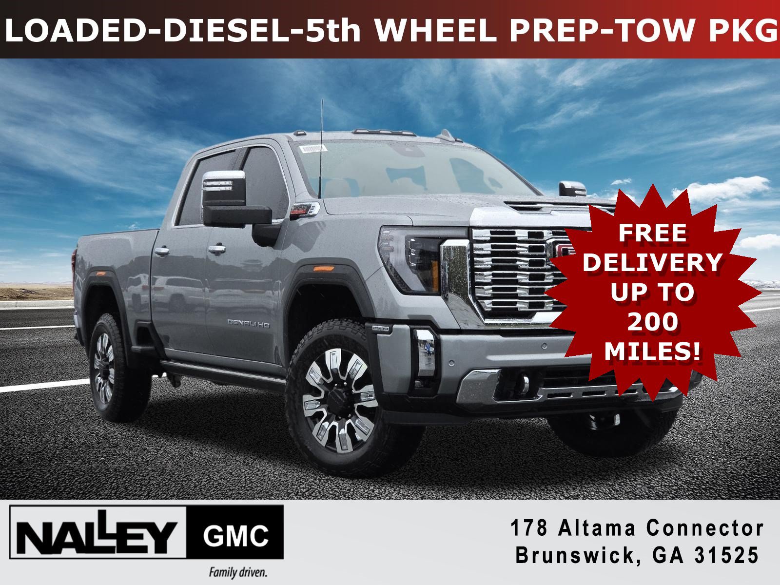 New 2026 GMC Sierra 2500 Denali w/ Denali Reserve Package