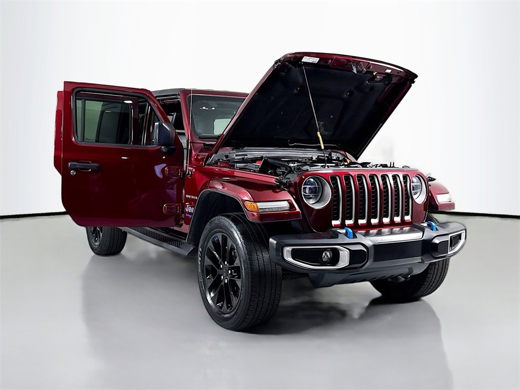 Used 2022 Jeep Wrangler Unlimited Sahara 4xe w/ Cold Weather Group image 26
