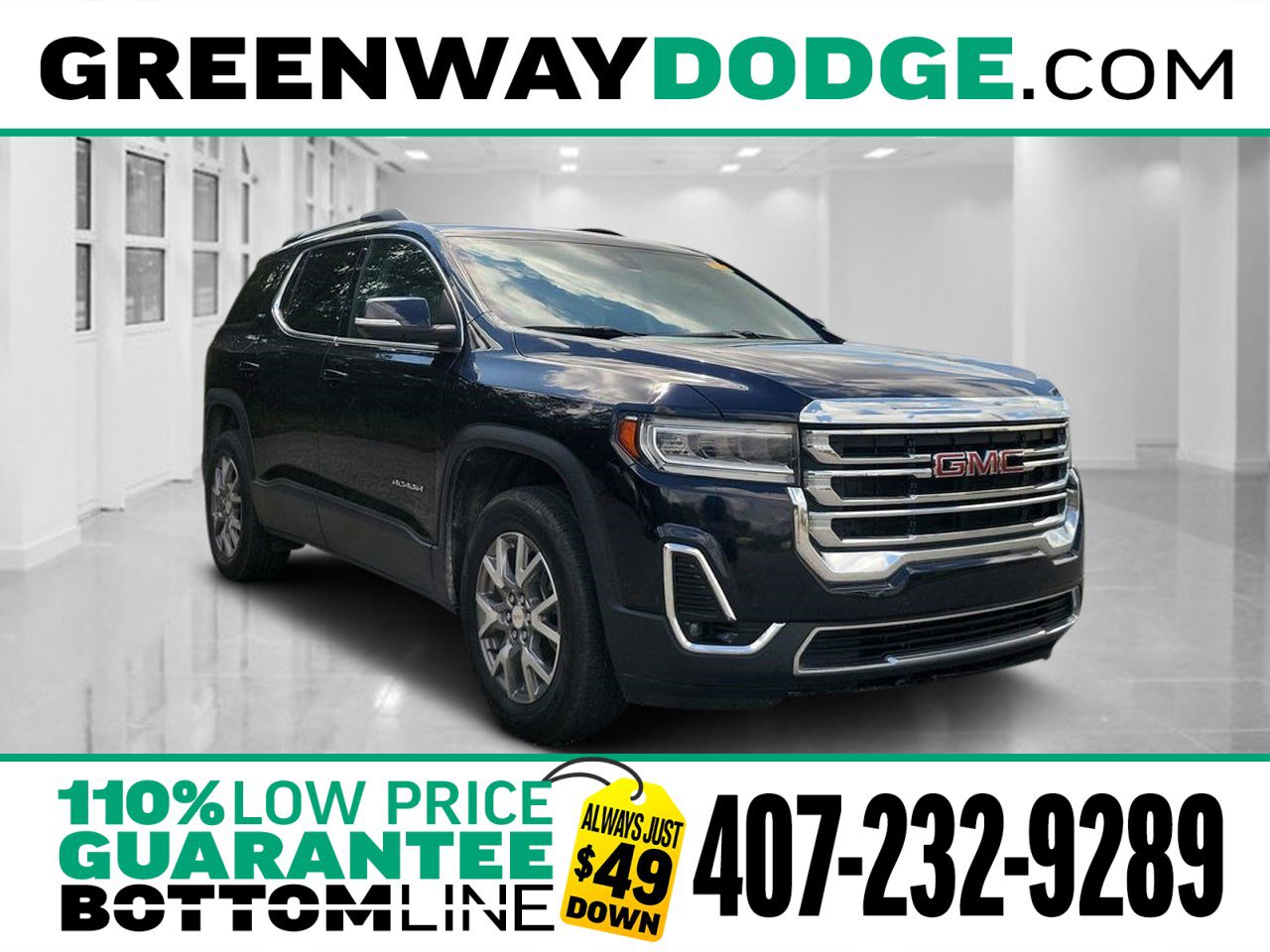 Used 2021 GMC Acadia SLT w/ Trailering Package