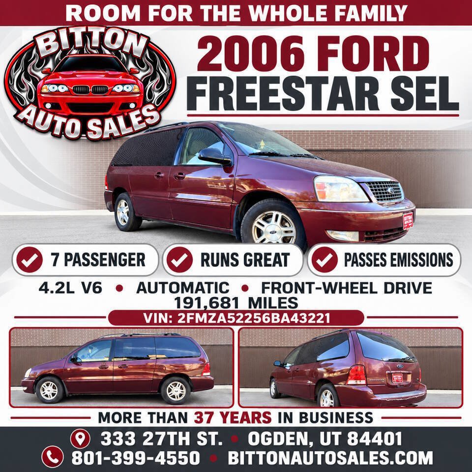Used 2006 Ford Freestar SEL