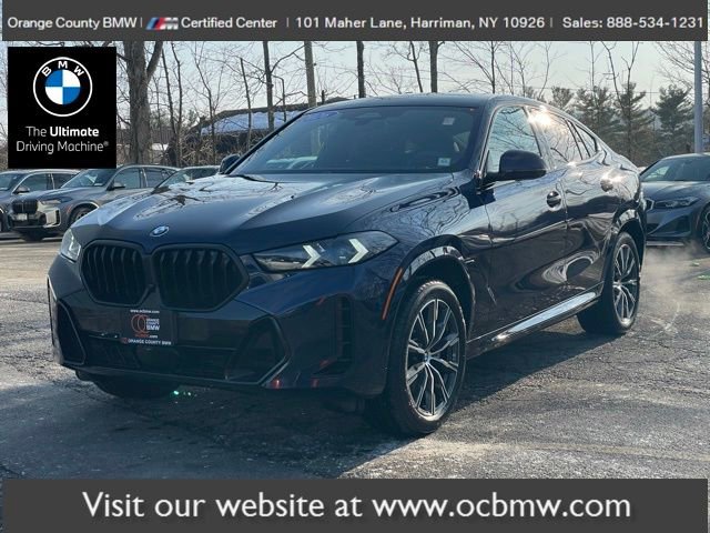 Certified 2026 BMW X6 xDrive40i w/ Climate Comfort Package AWD/4WD image 1