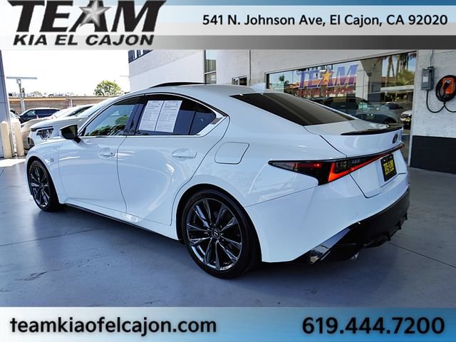 Used 2022 Lexus IS 350 F Sport RWD image 8