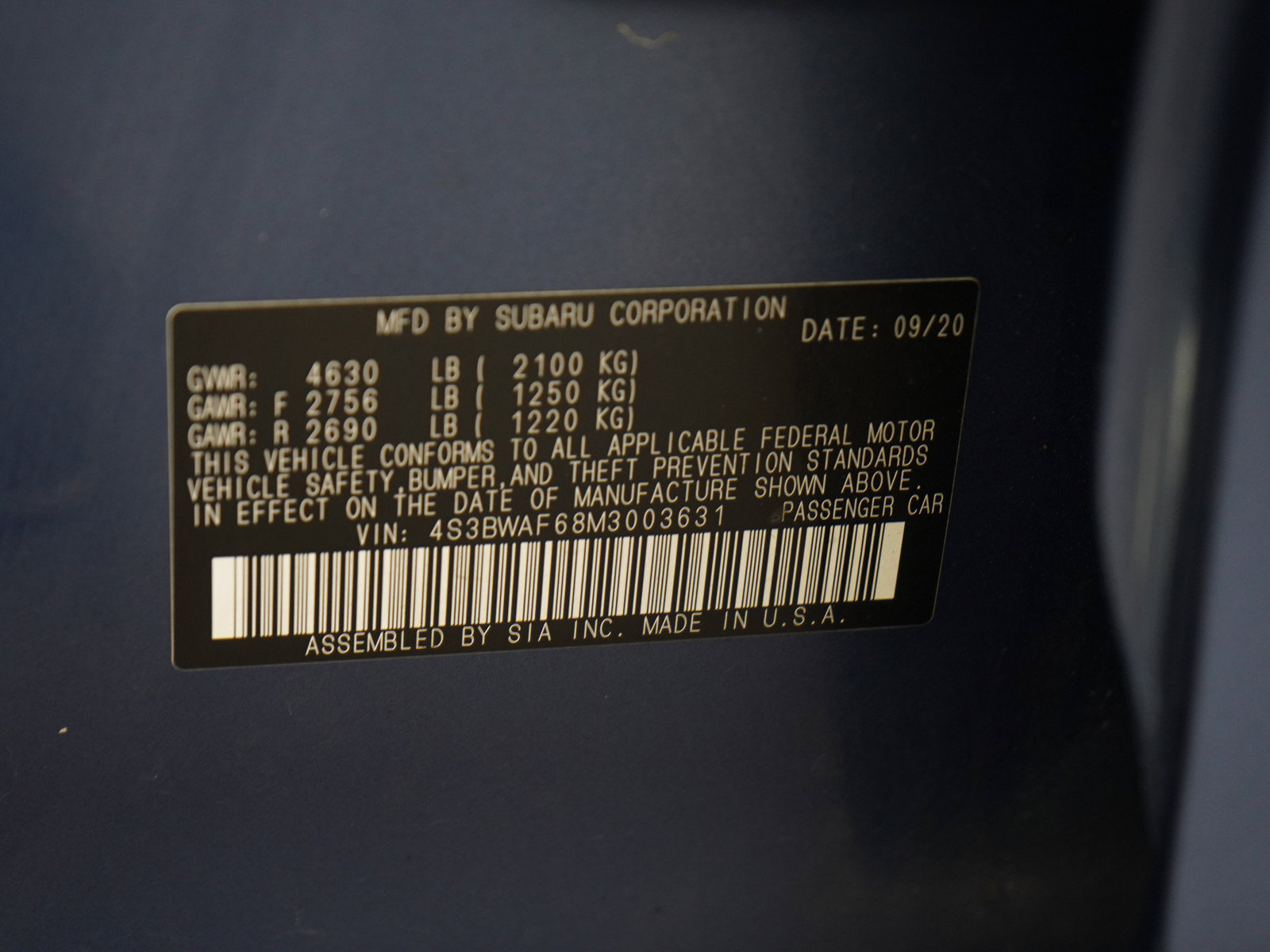 Used 2021 Subaru Legacy Premium AWD/4WD image 26