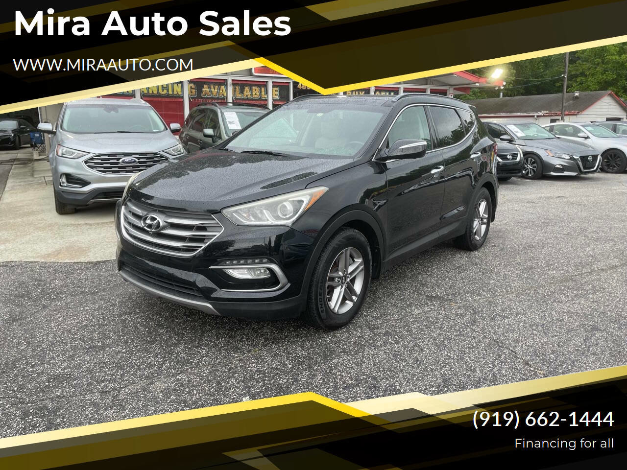 Used 2018 Hyundai Santa Fe Sport w/ 2.4L Tech Package 04 AWD/4WD image 1