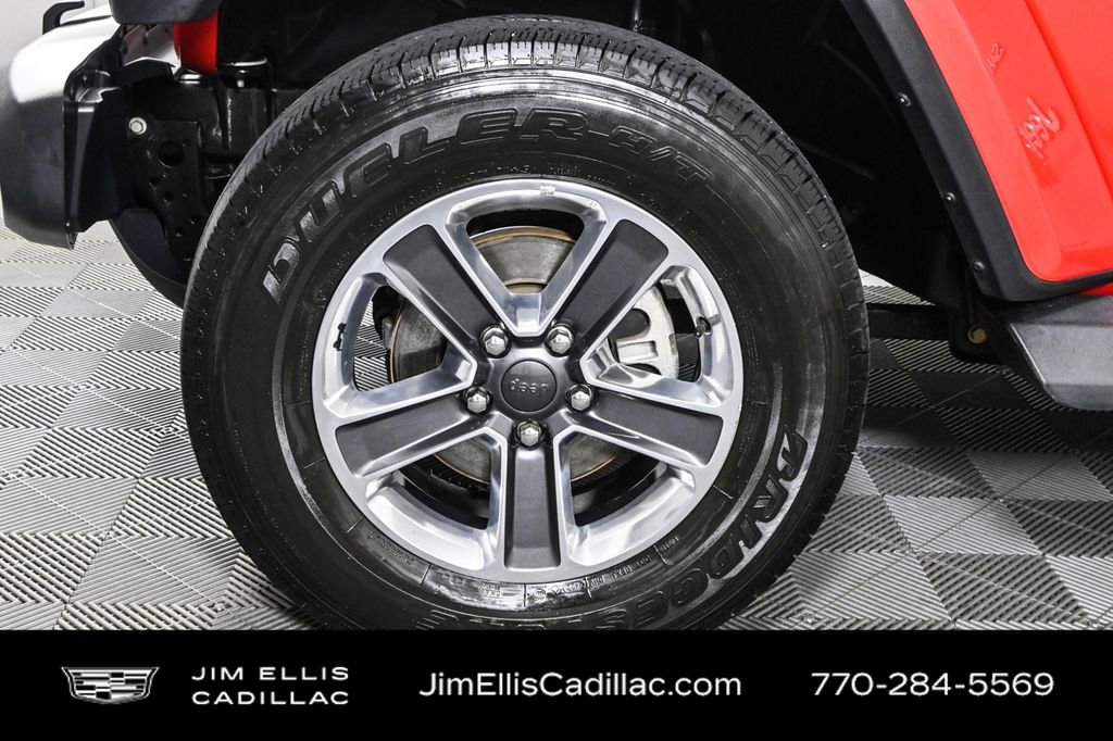 Used 2020 Jeep Wrangler Unlimited Sahara image 34