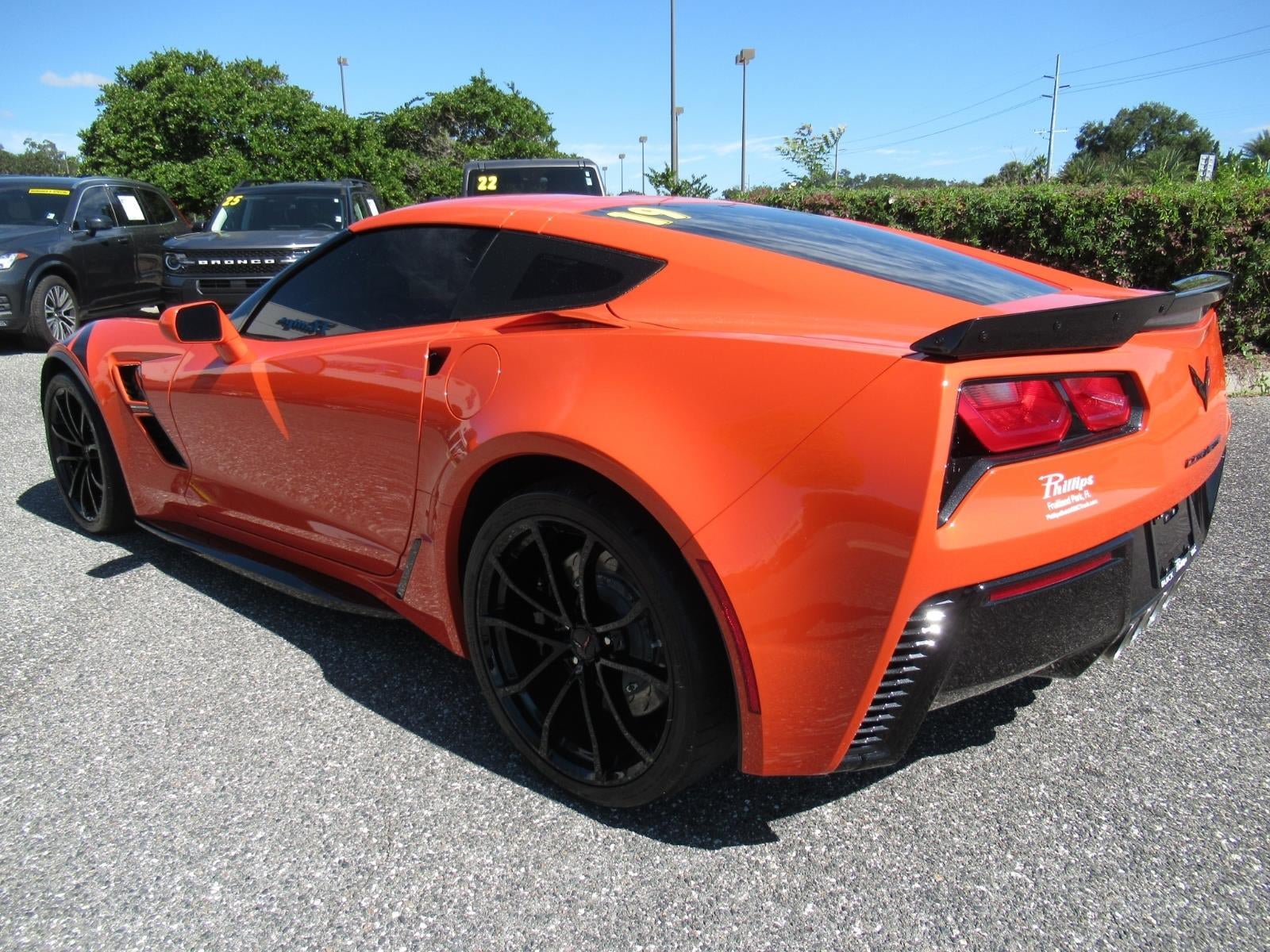 Used 2019 Chevrolet Corvette Grand Sport w/ Carbon Flash Badge Package RWD image 6