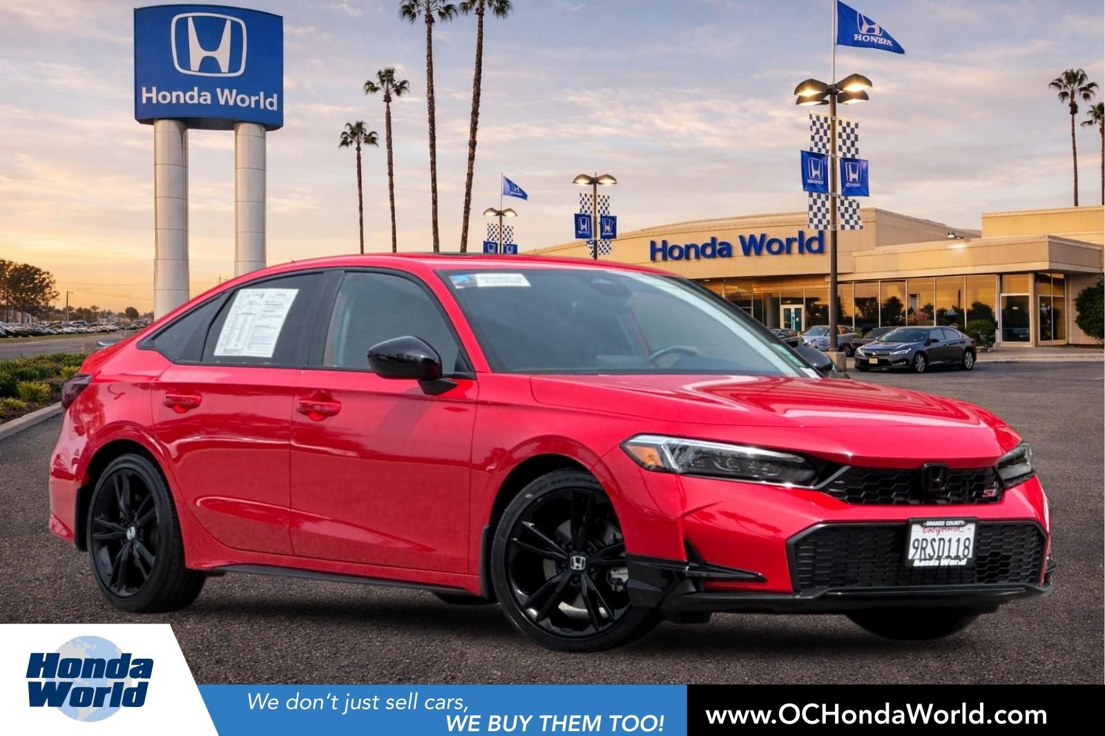 Certified 2025 Honda Civic Si image 1