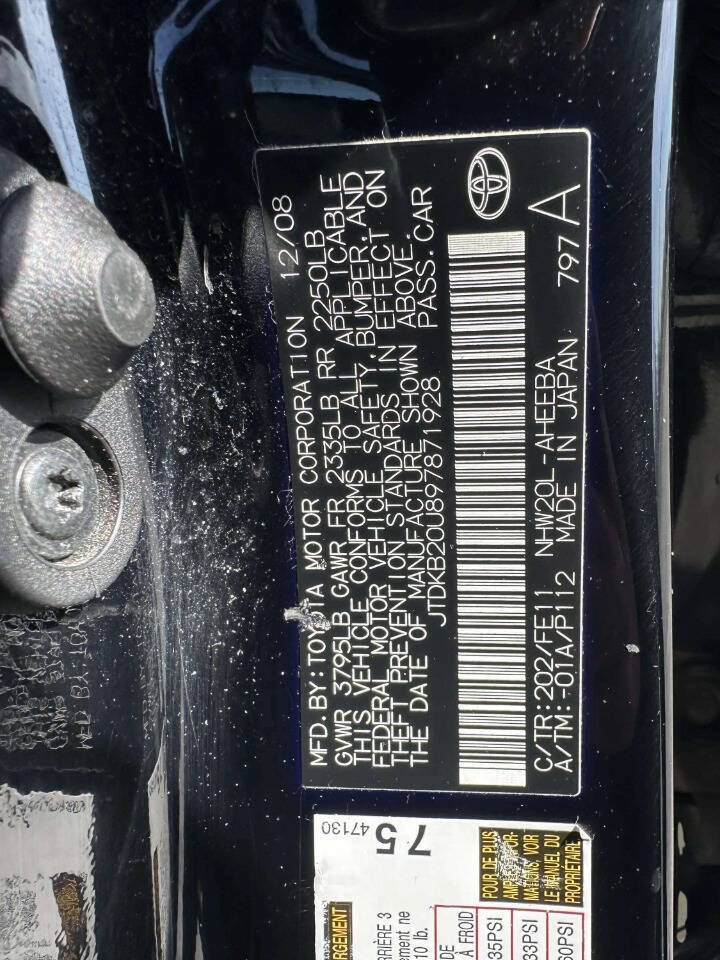 Used 2009 Toyota Prius FWD image 32