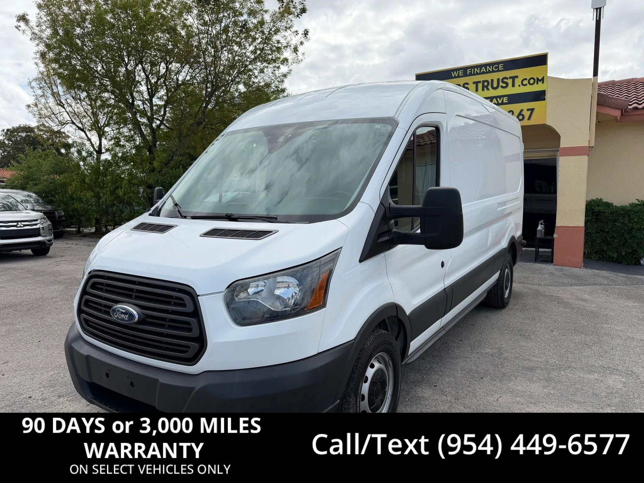Used 2017 Ford Transit 350 148 Medium Roof w/ Interior Upgrade Package RWD image 1