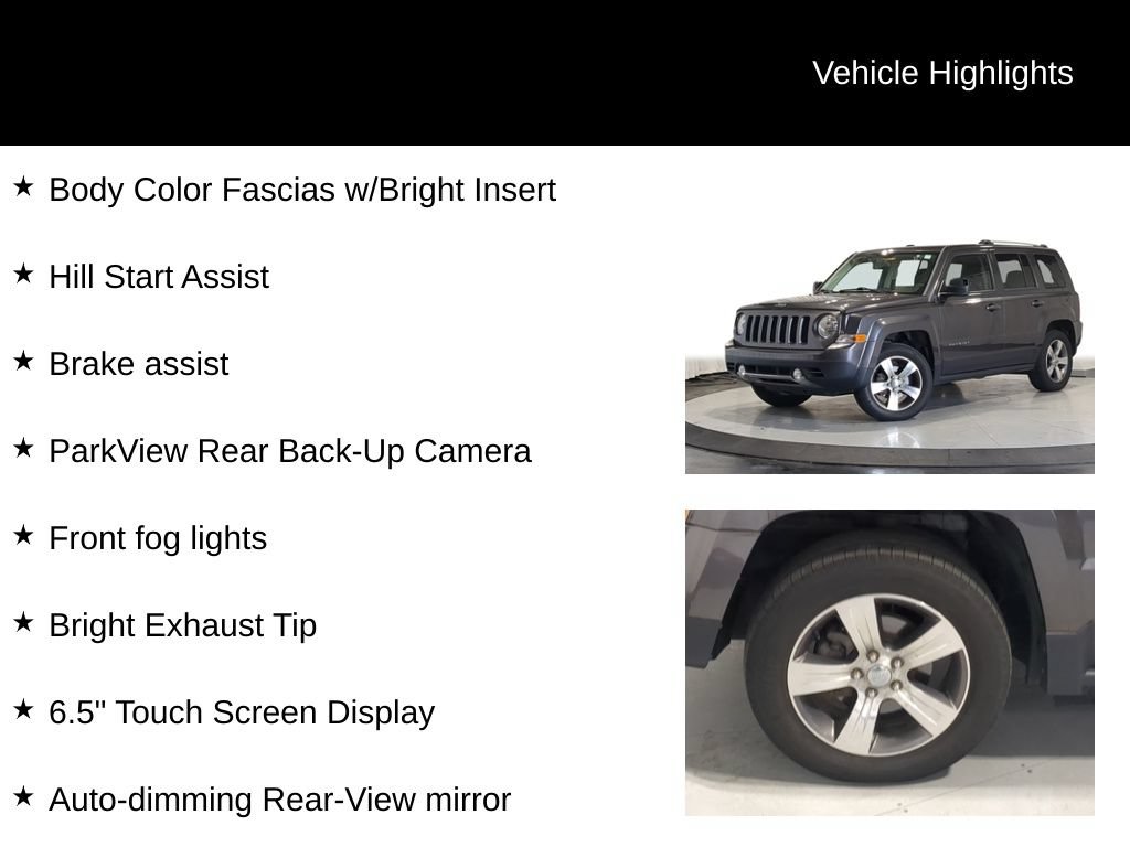 Used 2017 Jeep Patriot High Altitude FWD image 25