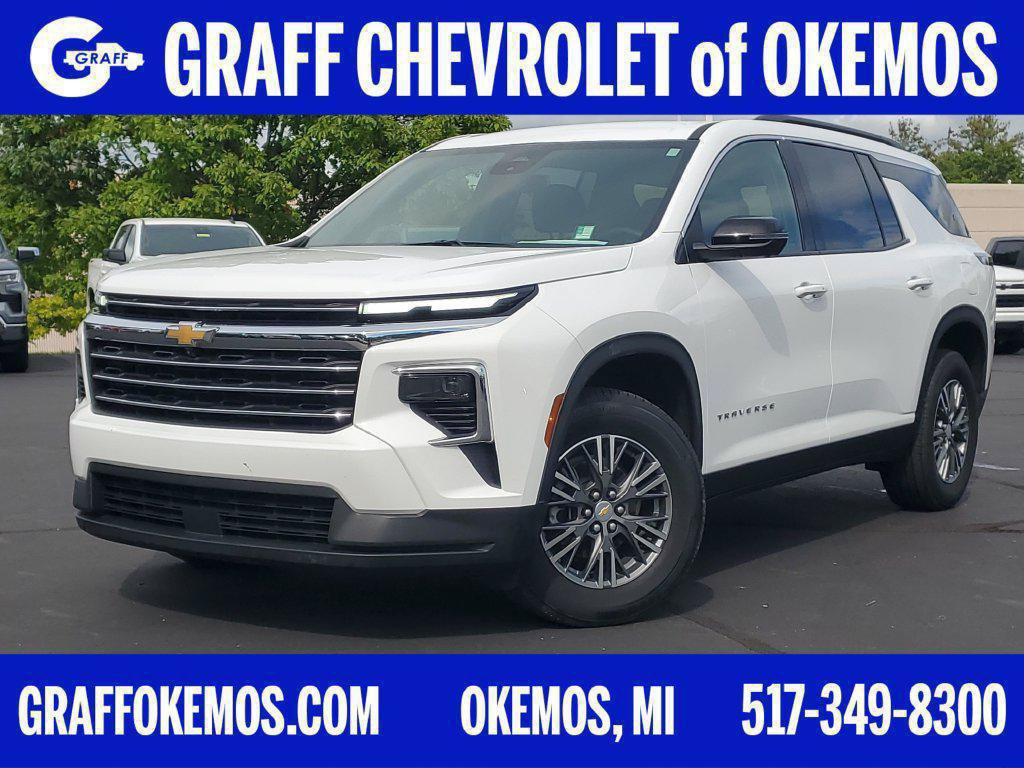 Certified 2024 Chevrolet Traverse LT w/ LPO, Floor Liner Package