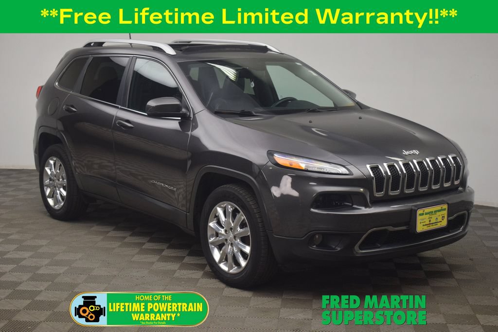 Used 2017 Jeep Cherokee Limited AWD/4WD 360° Tour