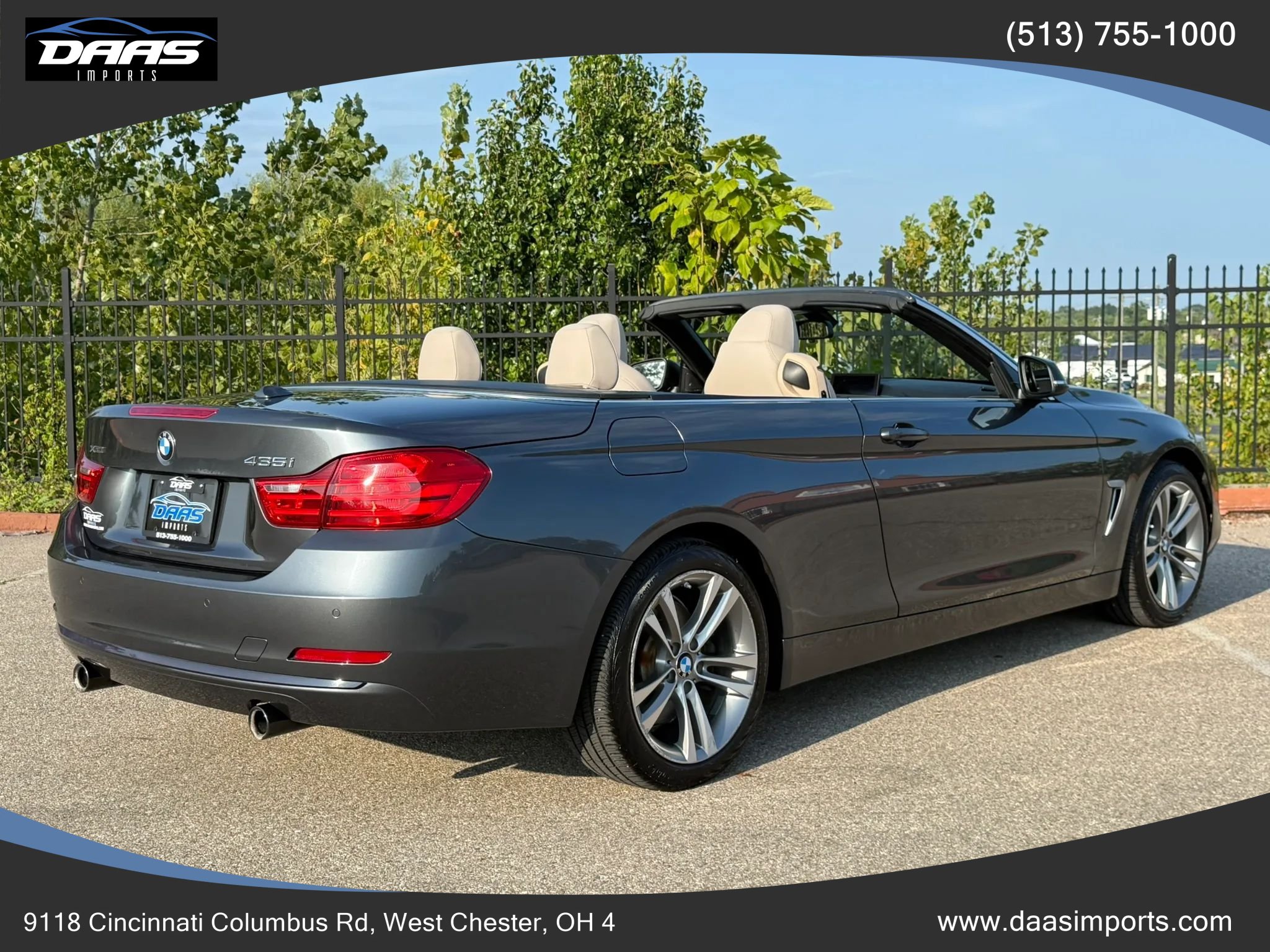Used 2015 BMW 435i xDrive Convertible AWD/4WD image 5