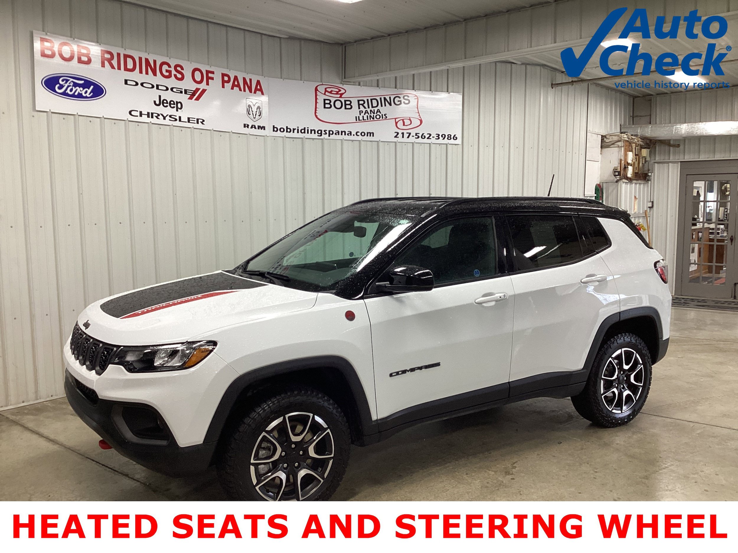 Used 2024 Jeep Compass Trailhawk w/ Trailhawk Convenience Group AWD/4WD image 1