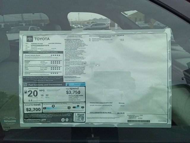 New 2024 Toyota Tundra Capstone image 11