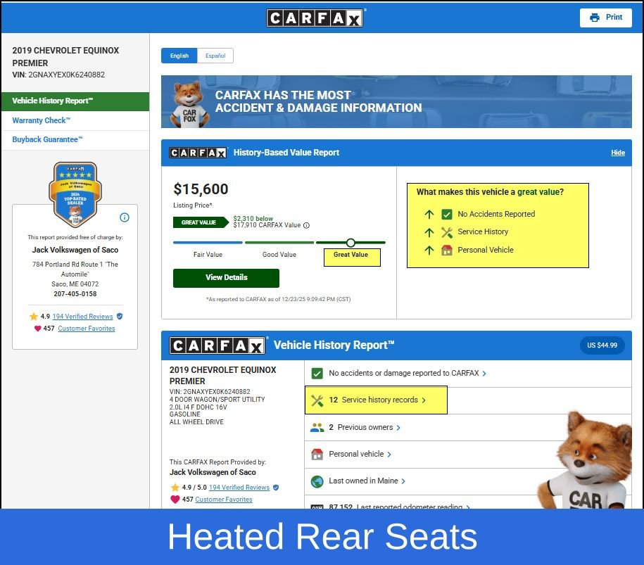 Used 2019 Chevrolet Equinox Premier image 11