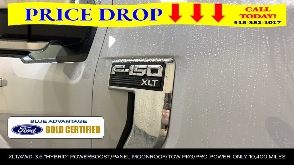 Certified 2025 Ford F150 XLT w/ Equipment Group 303A High image 10