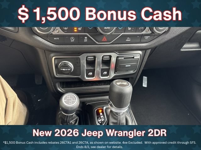 New 2026 Jeep Wrangler Sport AWD/4WD image 15