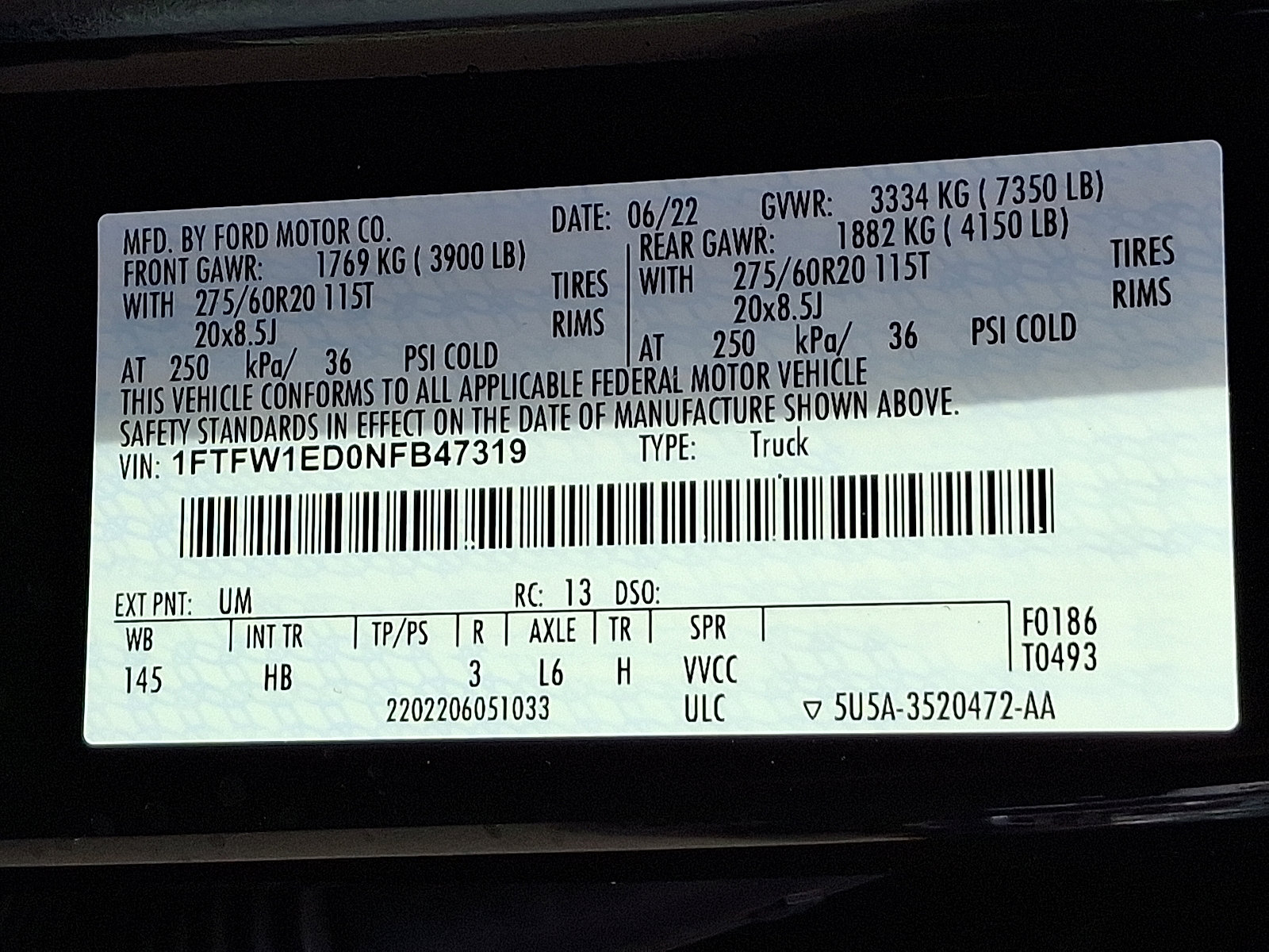 Certified 2022 Ford F150 Lariat image 27