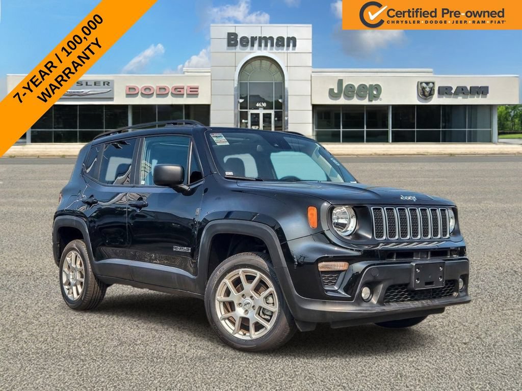 Certified 2022 Jeep Renegade Latitude w/ Sun/Sound Group