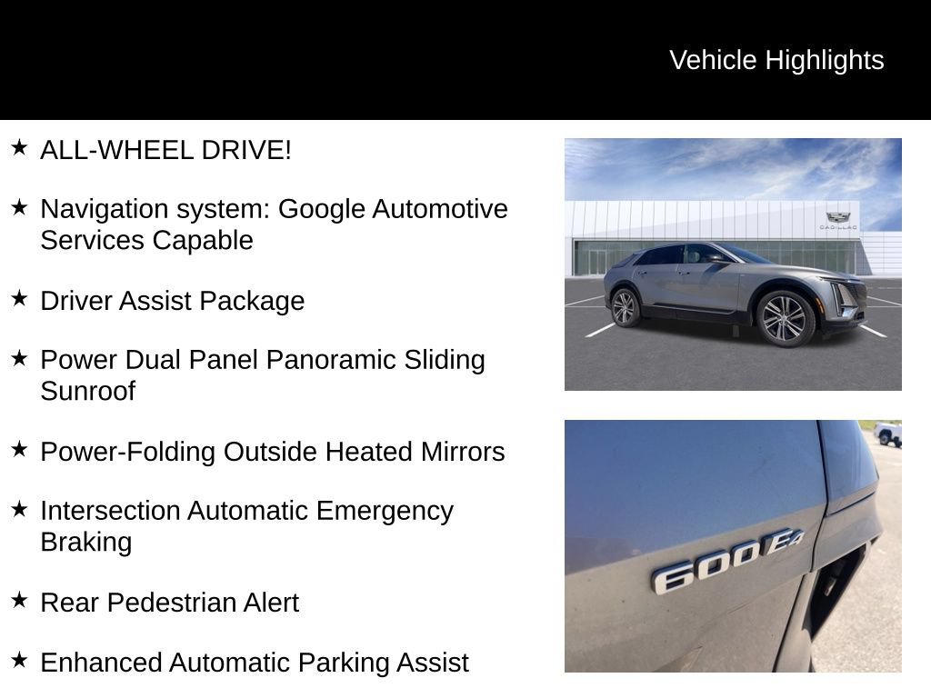 Certified 2024 Cadillac Lyriq Luxury AWD/4WD image 10