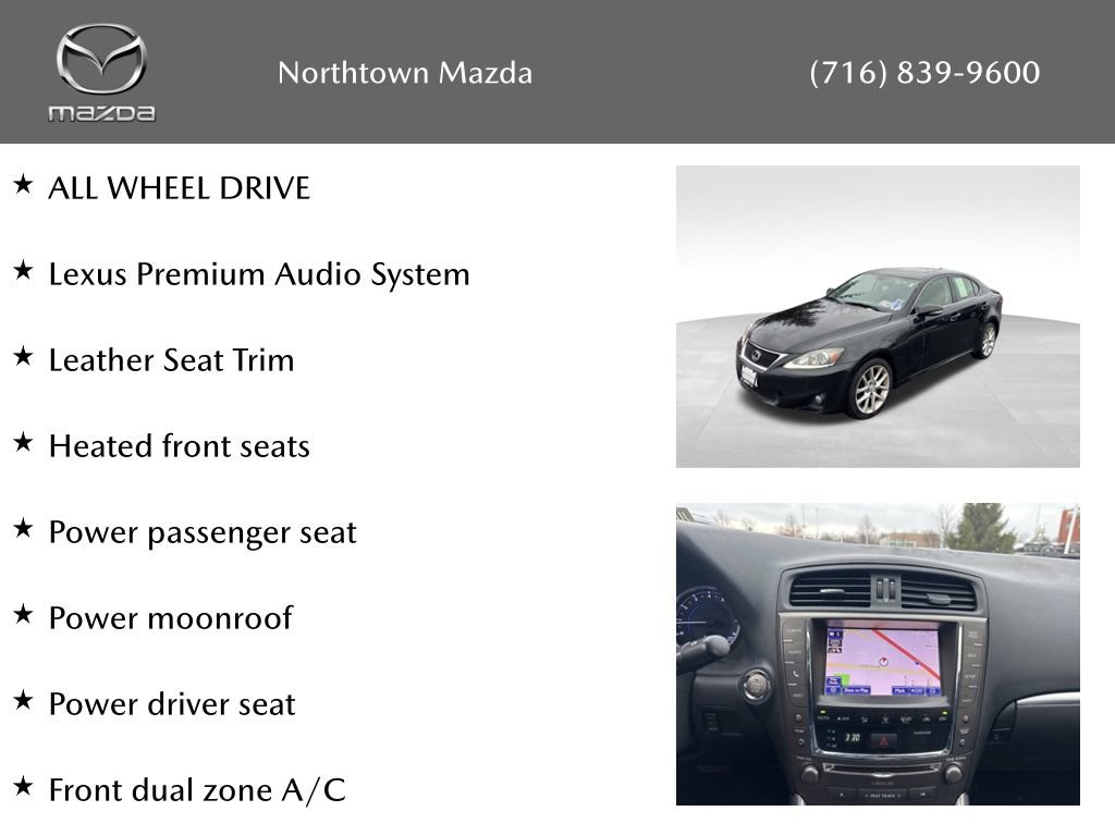Used 2013 Lexus IS 250 AWD image 2
