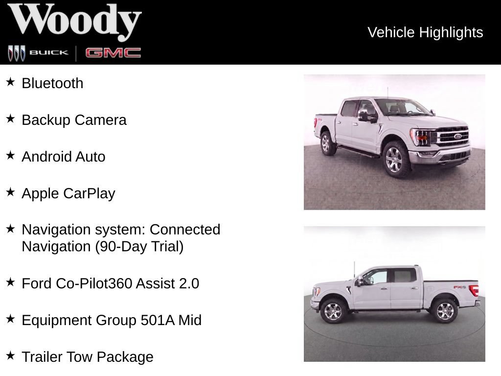 Used 2021 Ford F150 Lariat AWD/4WD image 3