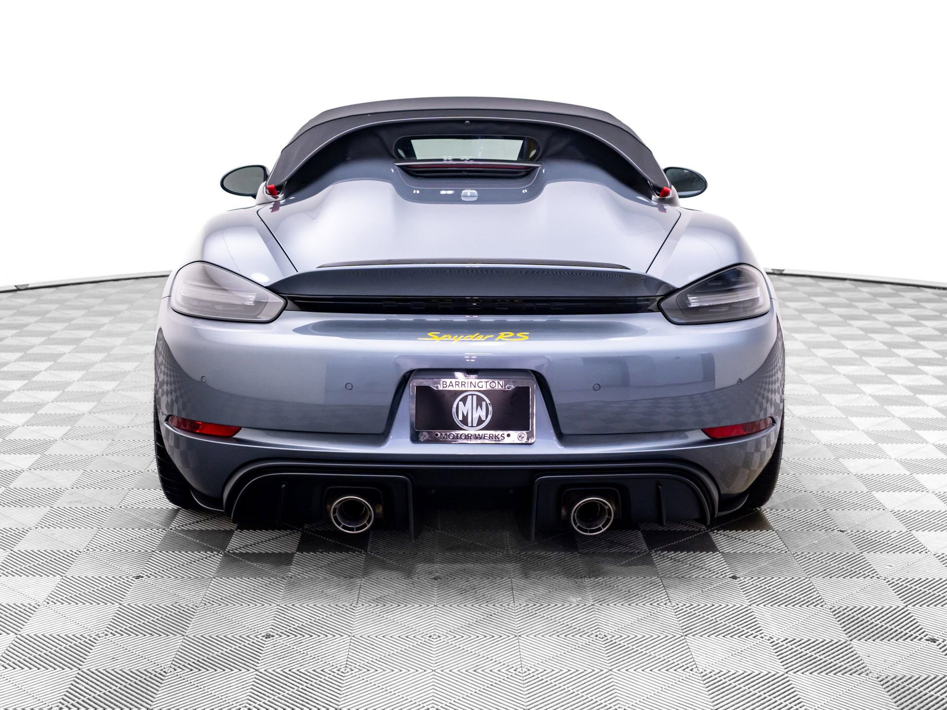 Certified 2025 Porsche 718 Boxster Spyder RS RWD image 10