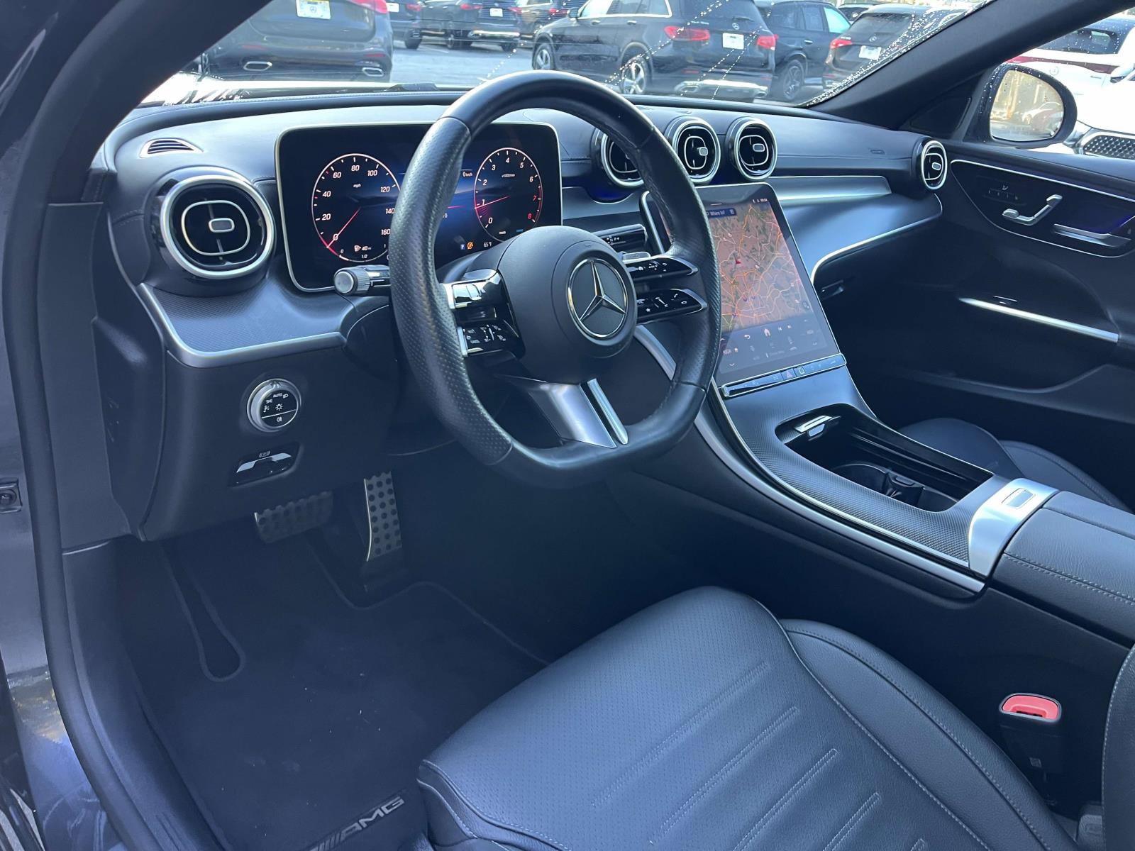 Certified 2025 Mercedes-Benz C 300 Sedan w/ AMG Line w/ Night Package image 40
