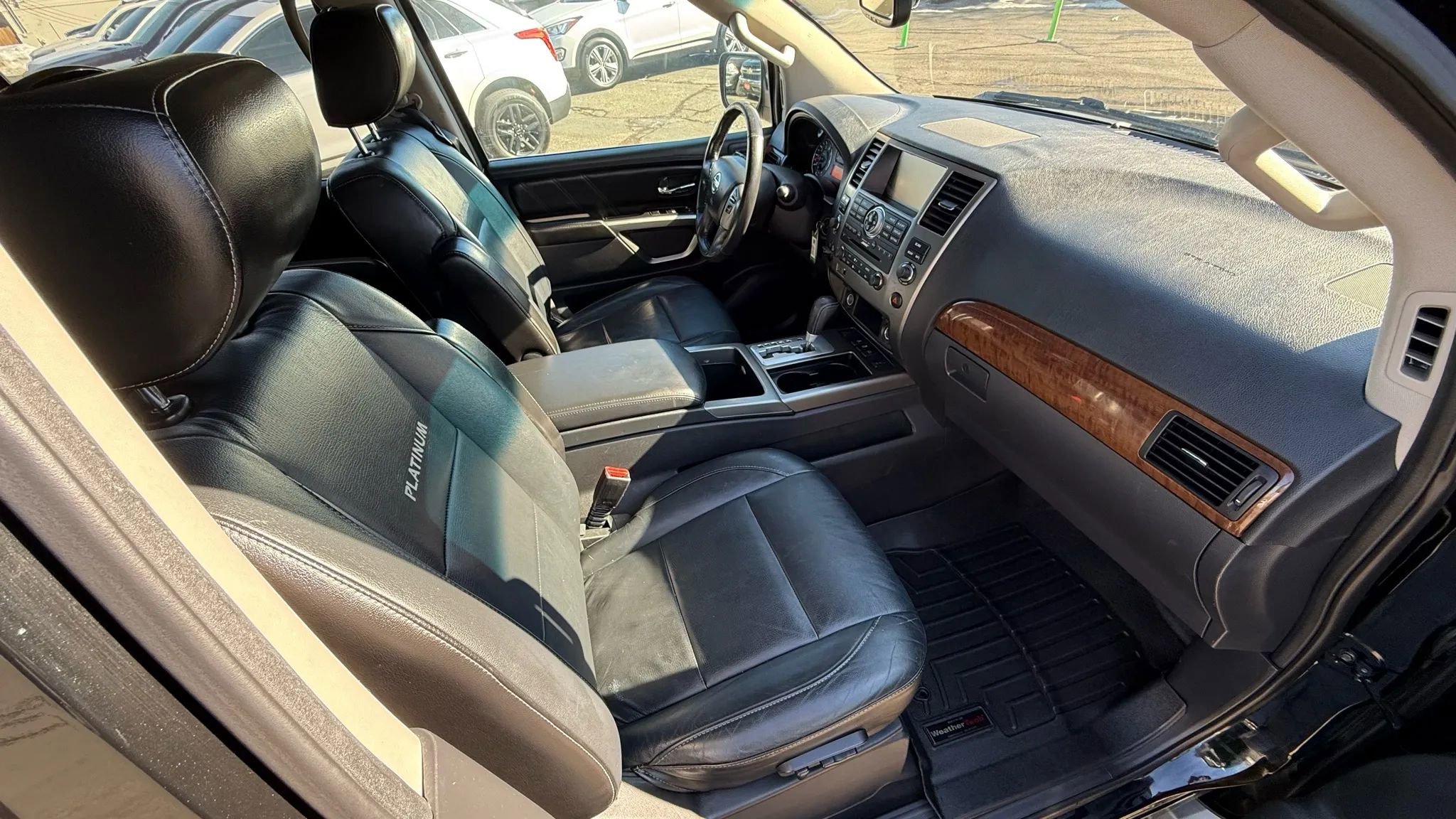 Used 2015 Nissan Armada Platinum w/ 2nd Row Captain Seat Package image 37