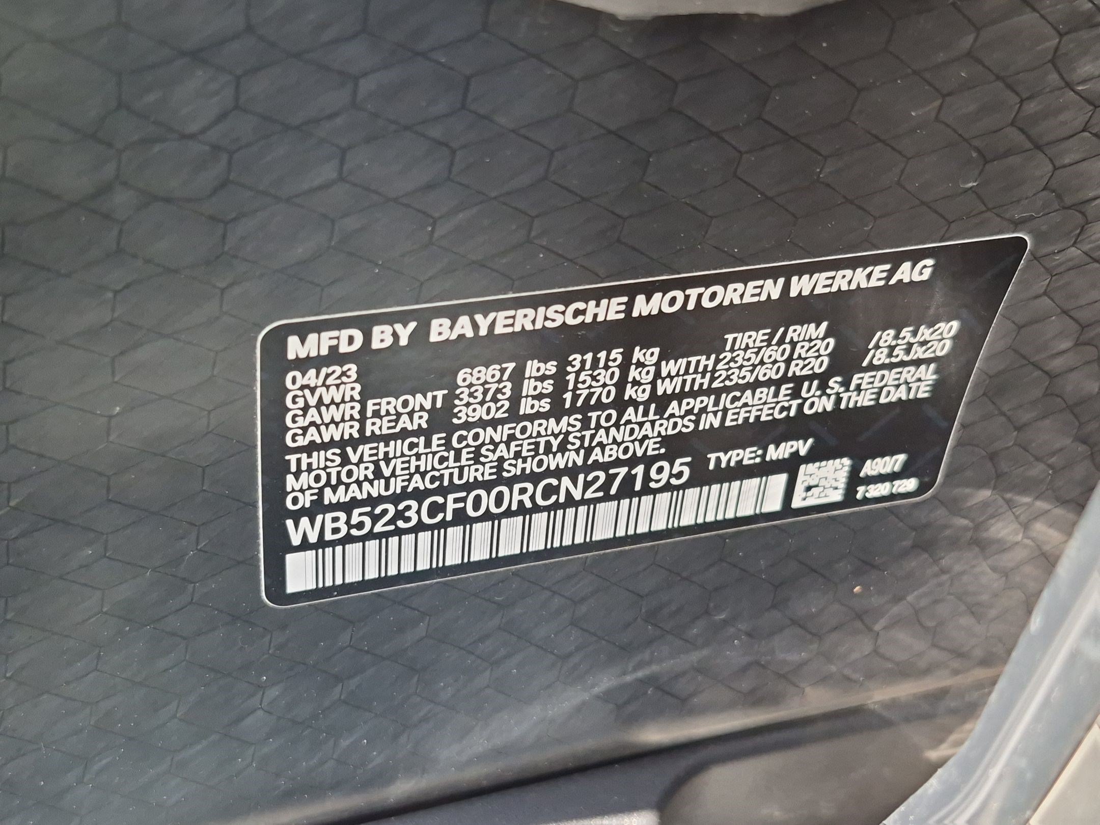 Certified 2024 BMW iX xDrive50 AWD/4WD image 35