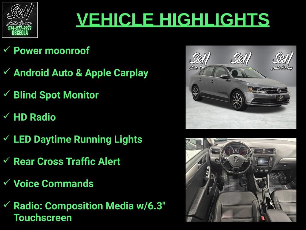 Used 2017 Volkswagen Jetta SE FWD image 3