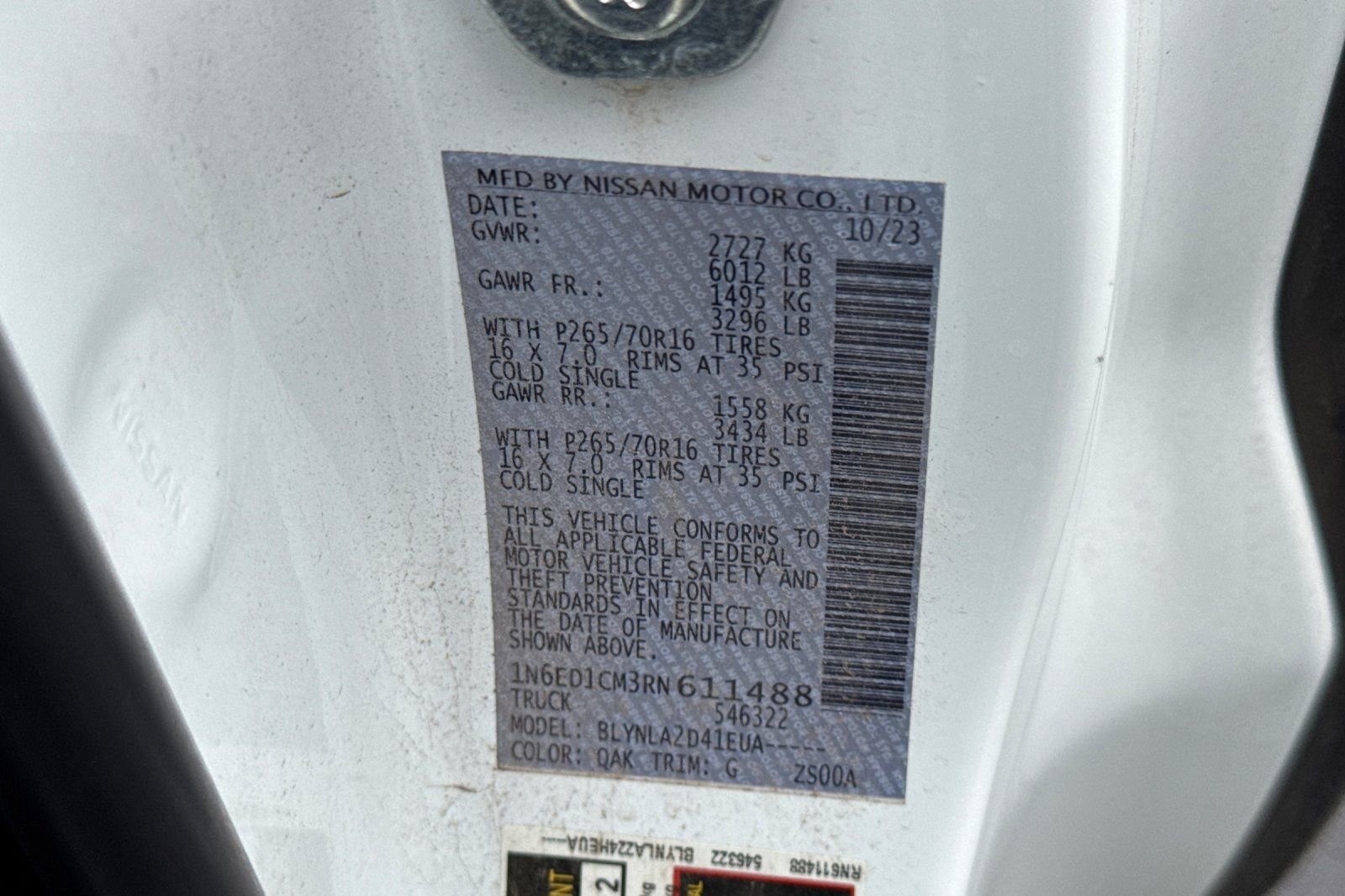 Used 2024 Nissan Frontier S w/ Tow Package image 32