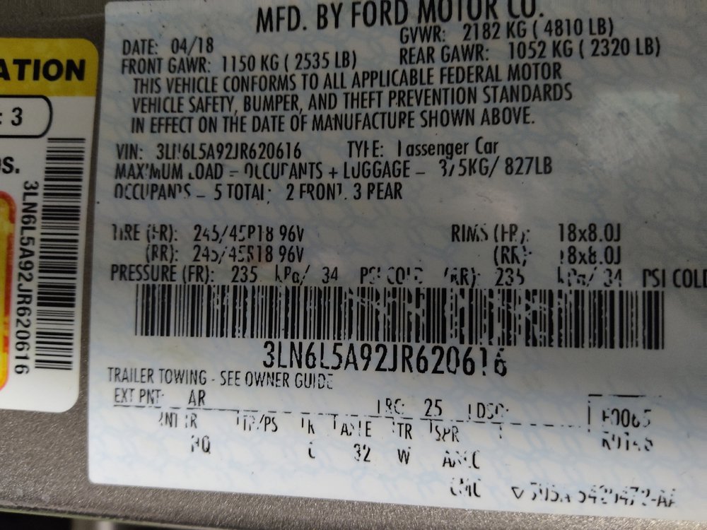 Used 2018 Lincoln MKZ Premiere FWD image 33