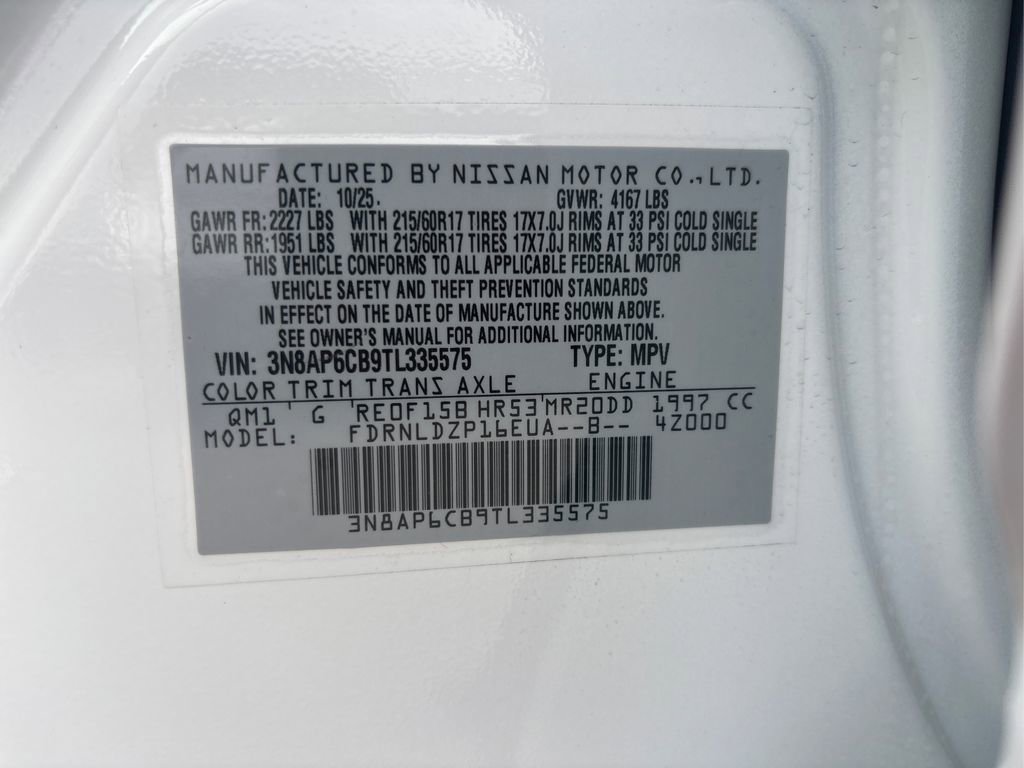 New 2026 Nissan Kicks SV w/ Cold Weather Package image 12