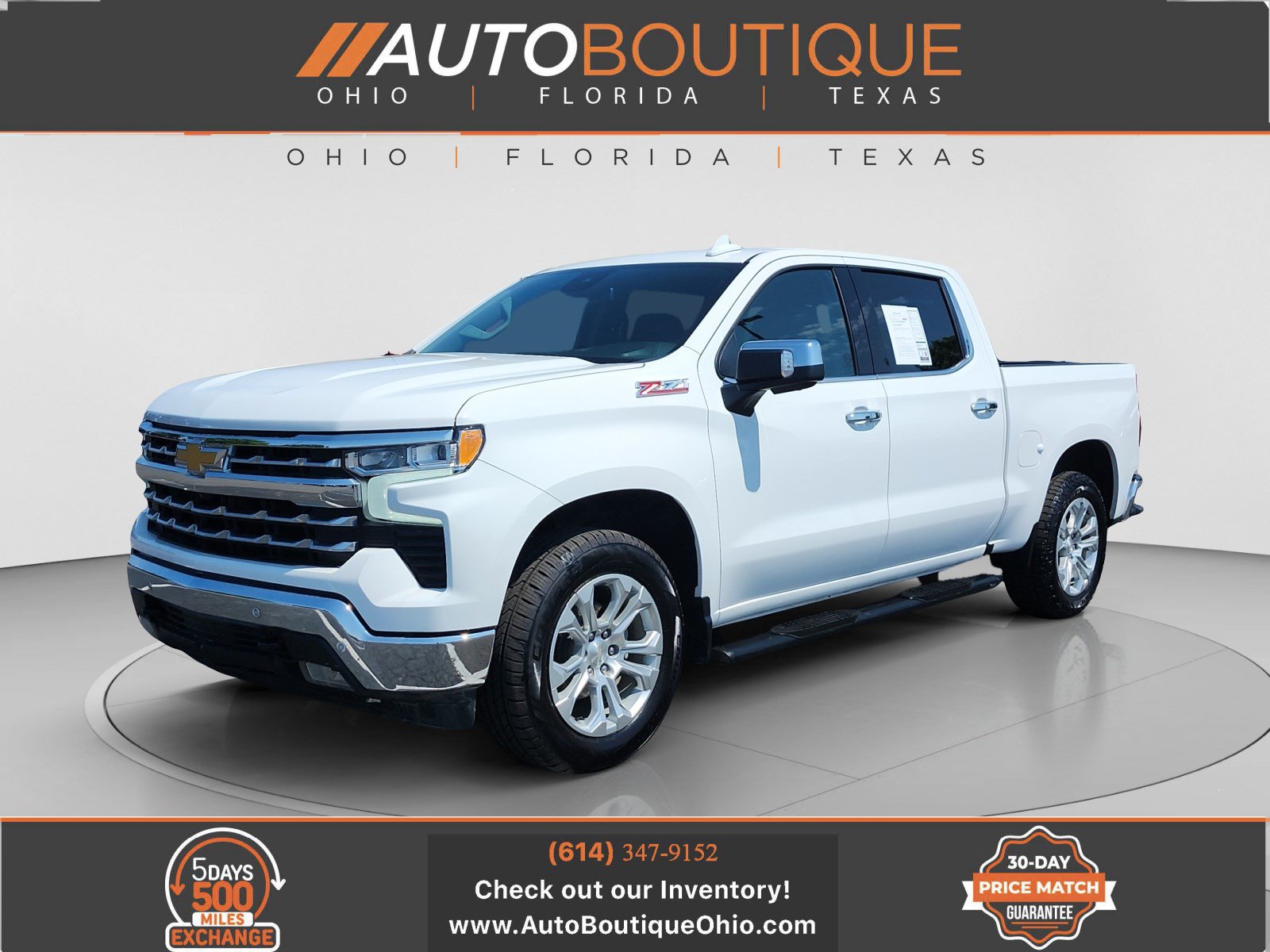 Used 2023 Chevrolet Silverado 1500 LTZ w/ LTZ Convenience Package II AWD/4WD image 1