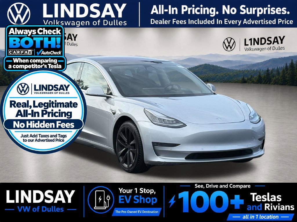 Used 2018 Tesla Model 3 Long Range