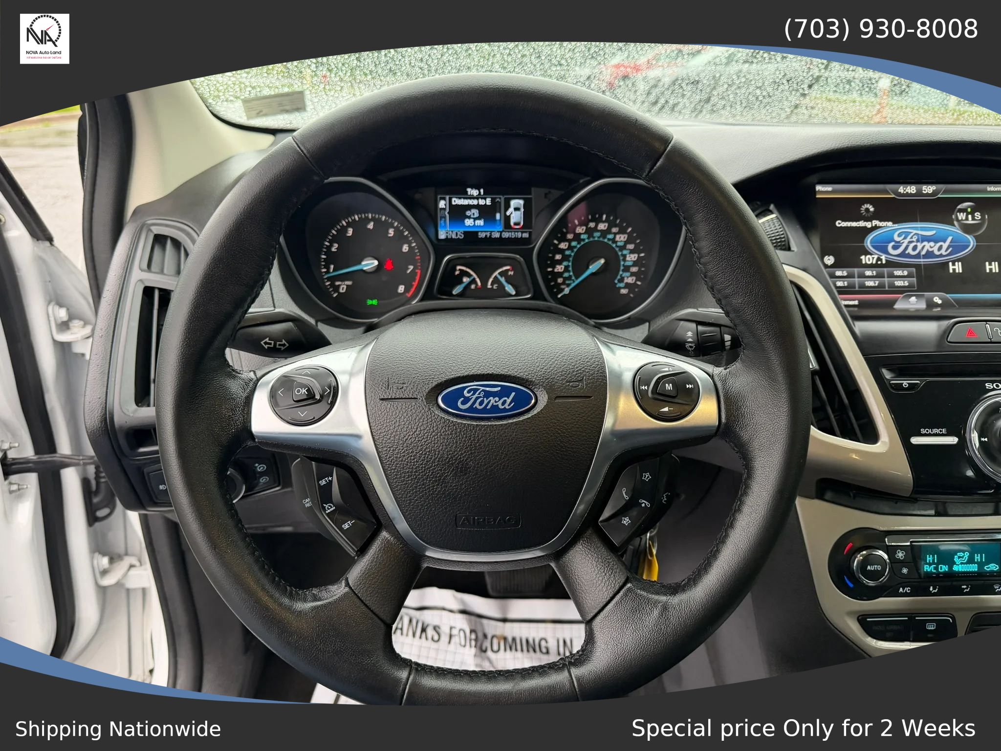 Used 2012 Ford Focus SEL FWD image 13