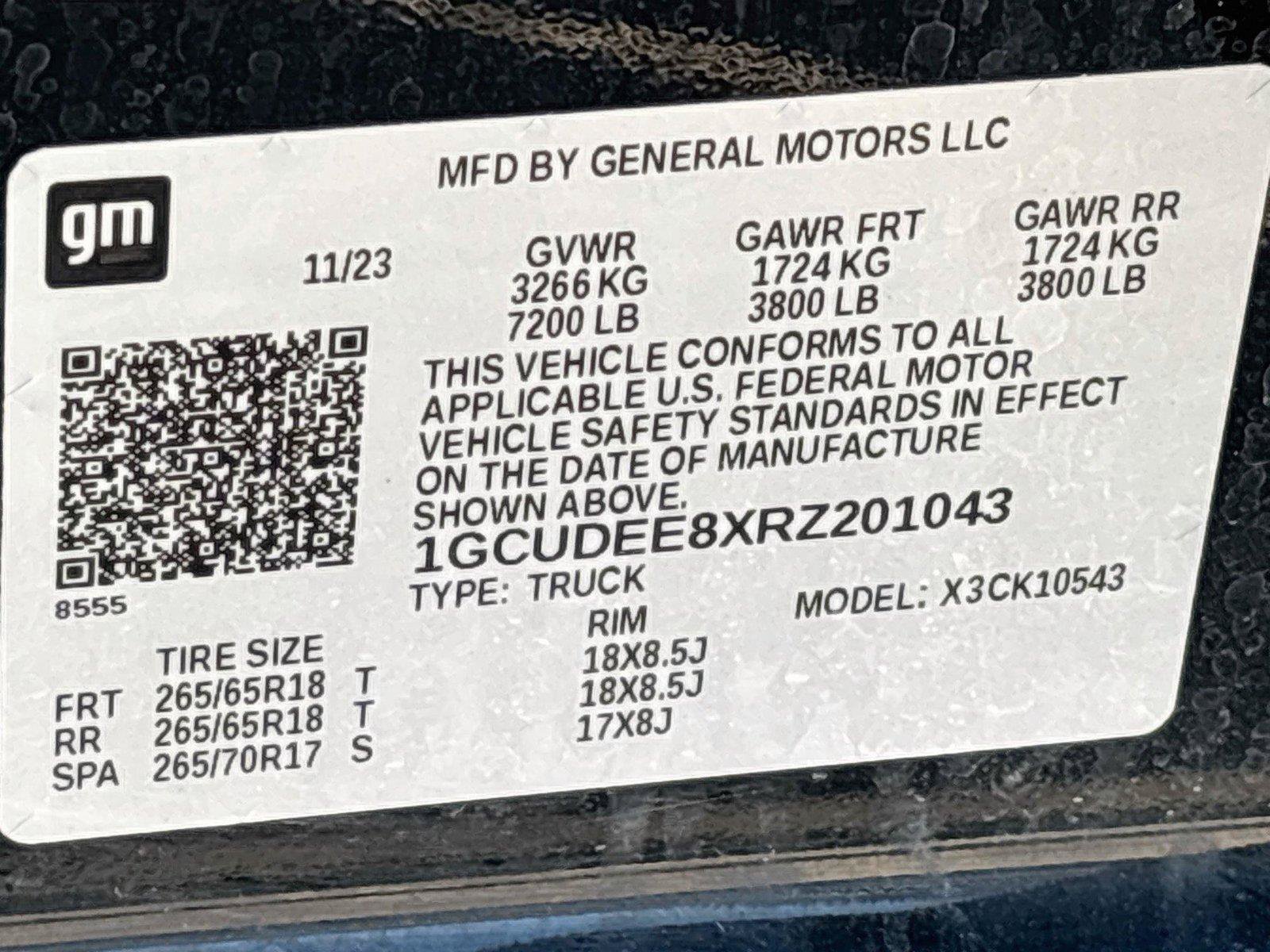 Used 2024 Chevrolet Silverado 1500 RST w/ Convenience Package II AWD/4WD image 22