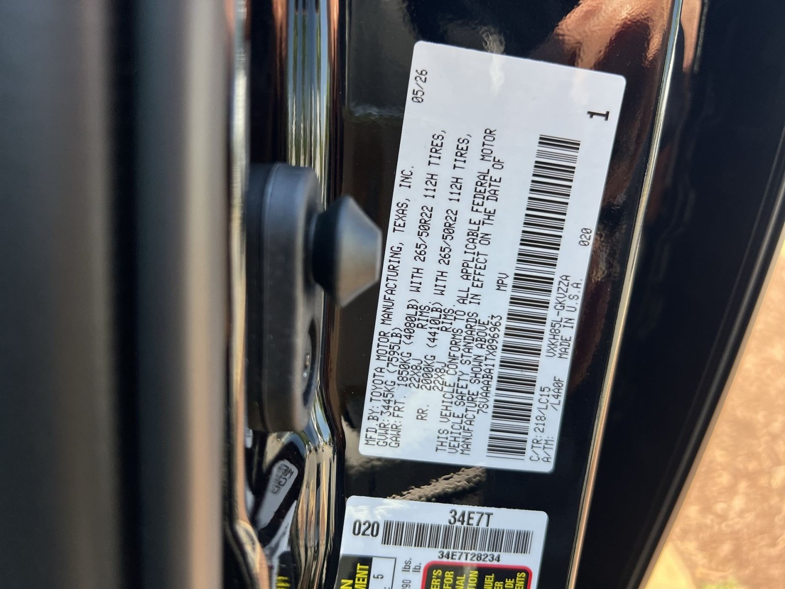 New 2026 Toyota Sequoia Capstone AWD/4WD image 22