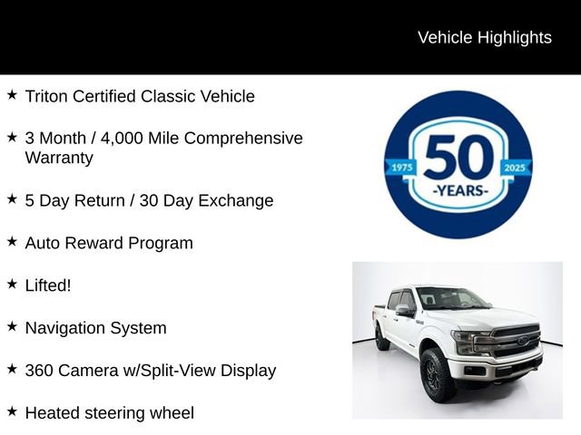 Used 2020 Ford F150 Platinum w/ Equipment Group 701A Luxury AWD/4WD image 6