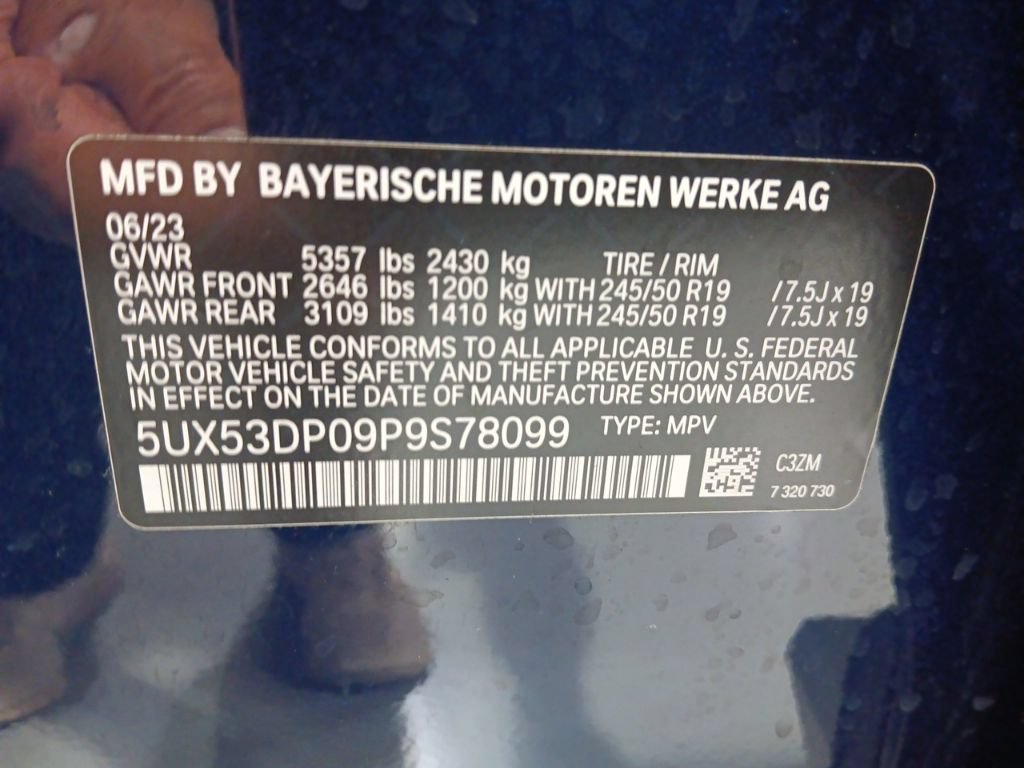 Used 2023 BMW X3 xDrive30i w/ Premium Package AWD/4WD image 3