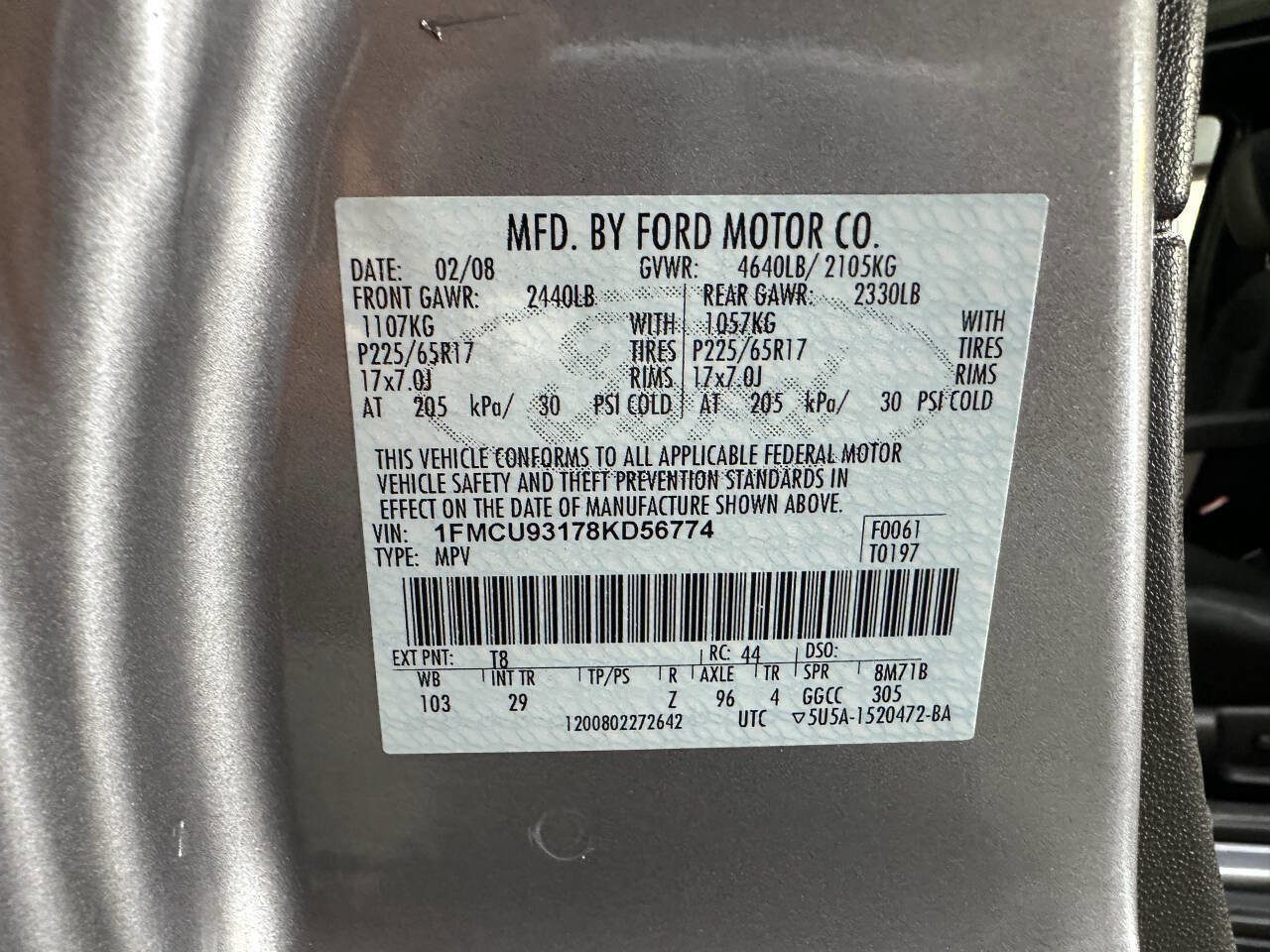 Used 2008 Ford Escape XLT image 28