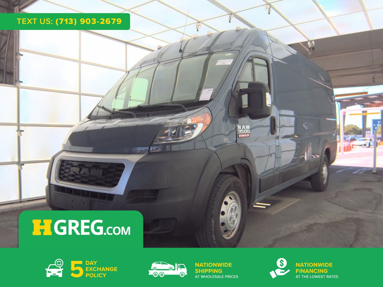 Used 2021 RAM ProMaster 3500